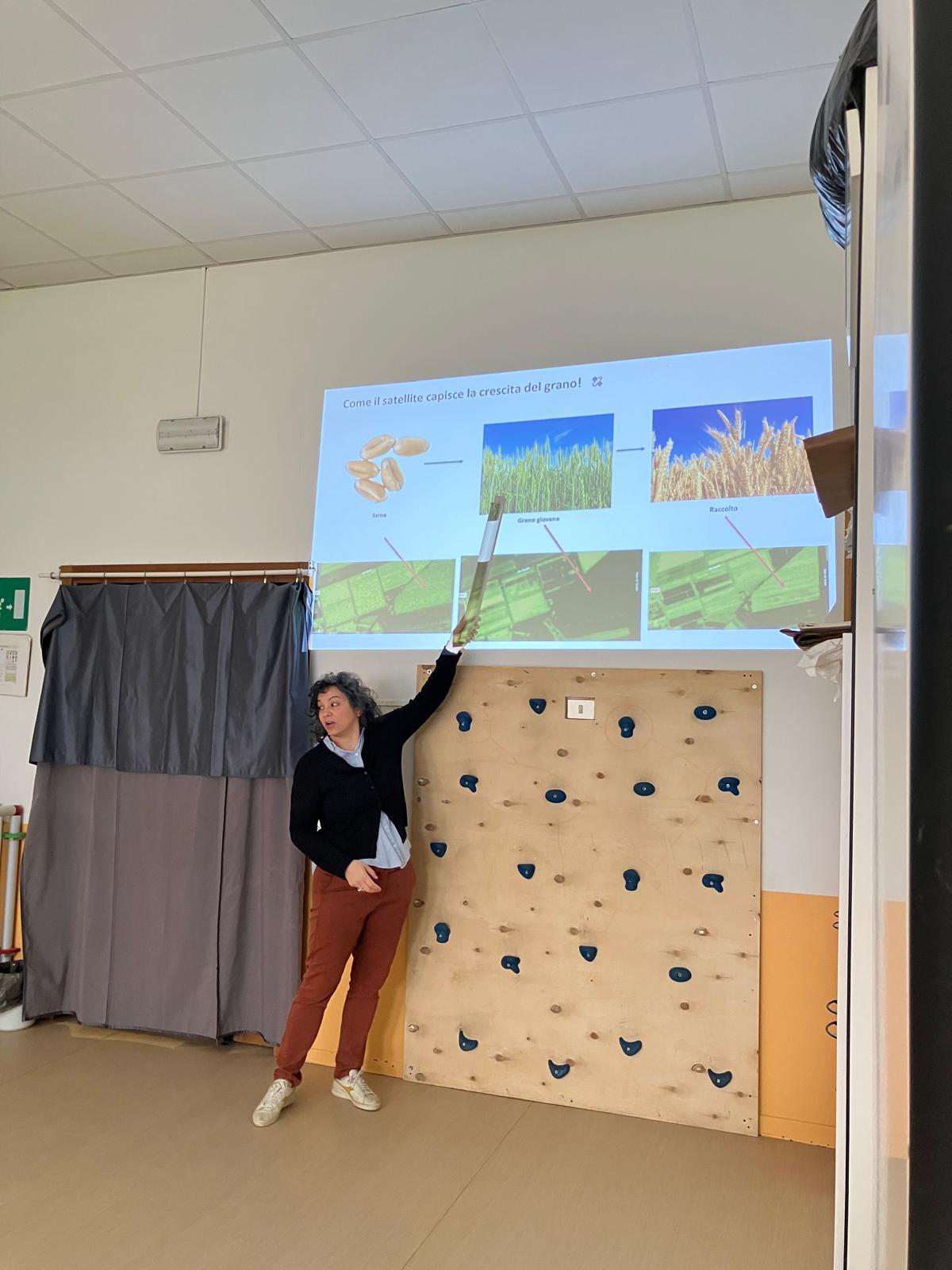 Il grano visto dal cielo, evento divulgativo alla Scuola Pallanca 